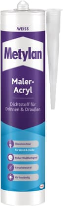 Metylan Maleracryl weiß 1×300 ml