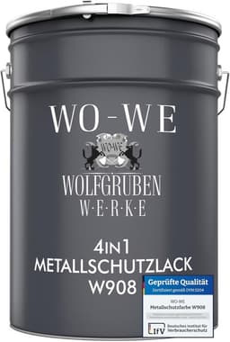 WO-WE WO-WE Metallschutzlack 4in1 Anthrazitgrau 2,5 L