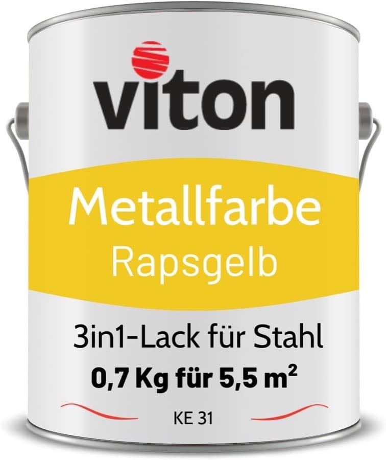 Viton Metallfarbe 3in1 RAL 1021 0,7 kg