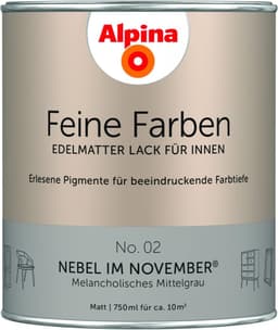 Alpina Alpina Feine Farben Lack Nebel im November 750 ml