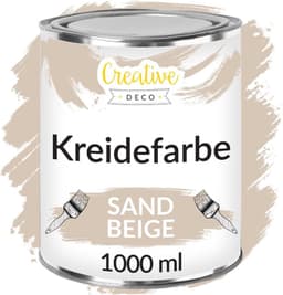 Creative Deco Creative Deco Beige Kreidefarbe 1 L