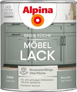 Alpina Alpina Bad & Küche Möbel-Lack Salbei 0,75 L