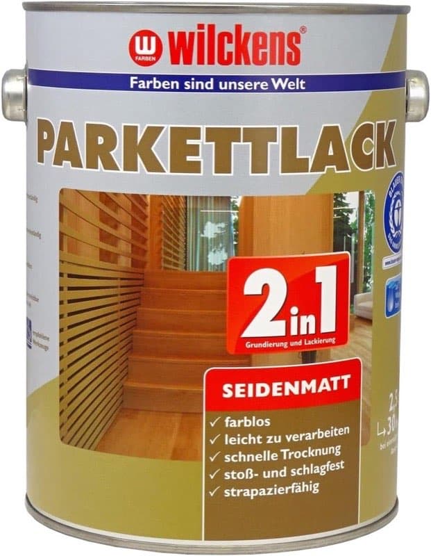 Wilckens 2in1 Parkettlack 2,5 l