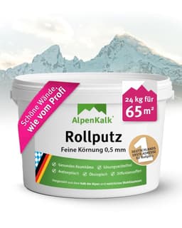 AlpenKalk AlpenKalk Feiner Rollputz 0,5 mm 24 kg