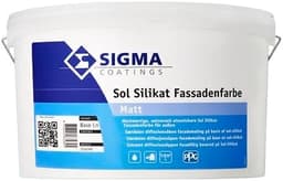 Sigma Sigma Sol Silikat Fassadenfarbe 5 l weiß