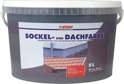 Wilckens Wilckens Sockel- und Dachfarbe 5 l Anthrazit