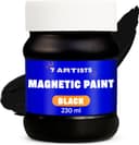 7 Artists magnetische Tafelfarbe schwarz 230 ml