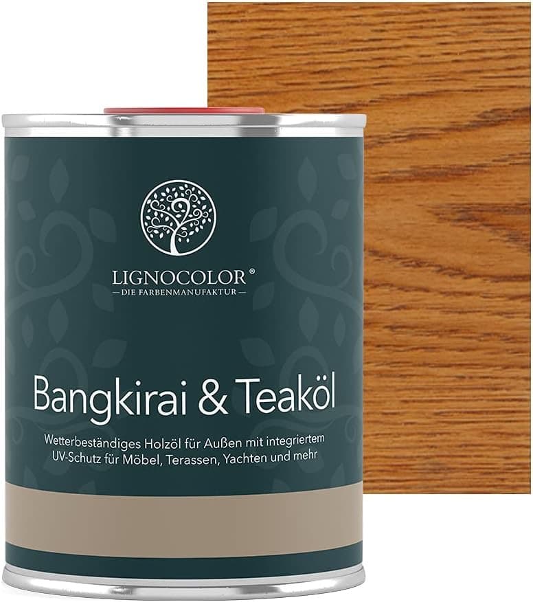 Lignocolor Bangkirai & Teaköl 1 L Teak