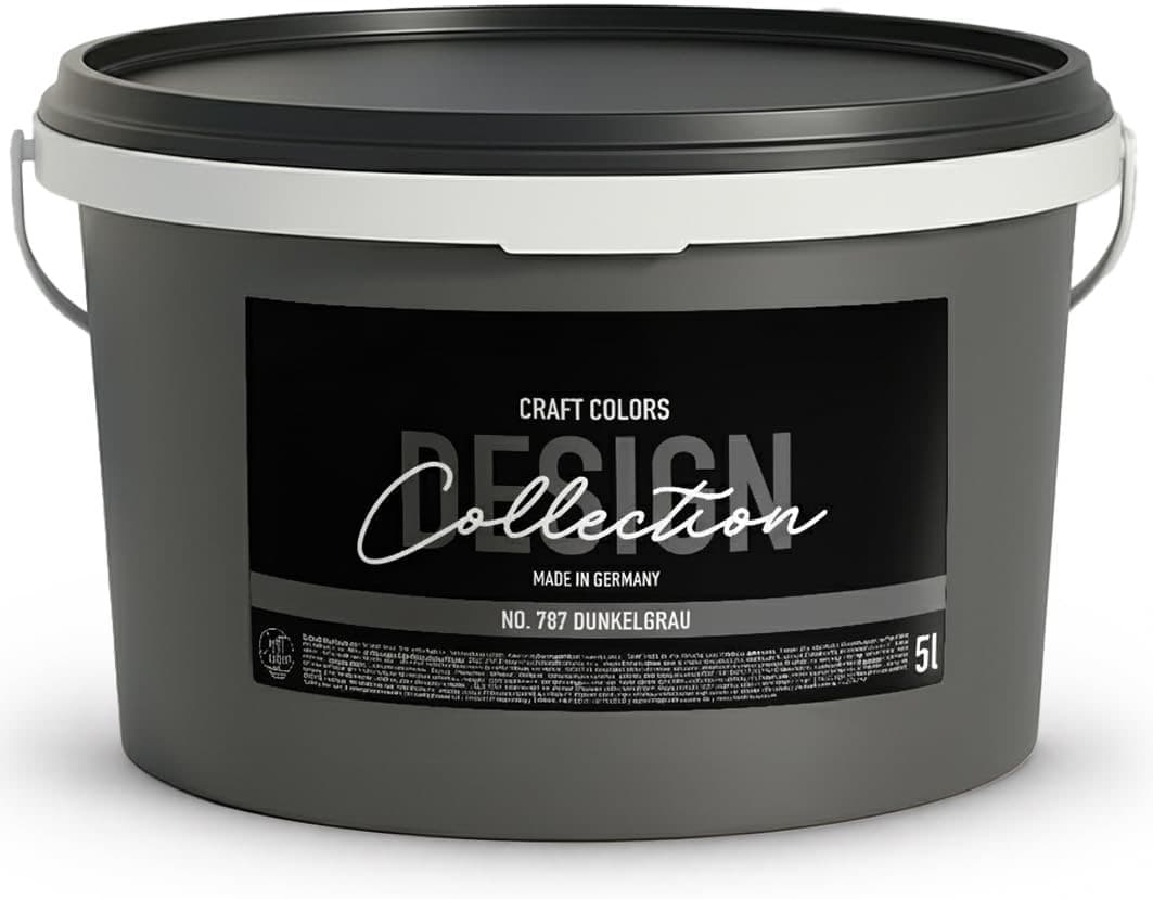 Craft Colors No. 787 Dunkelgrau 5 l