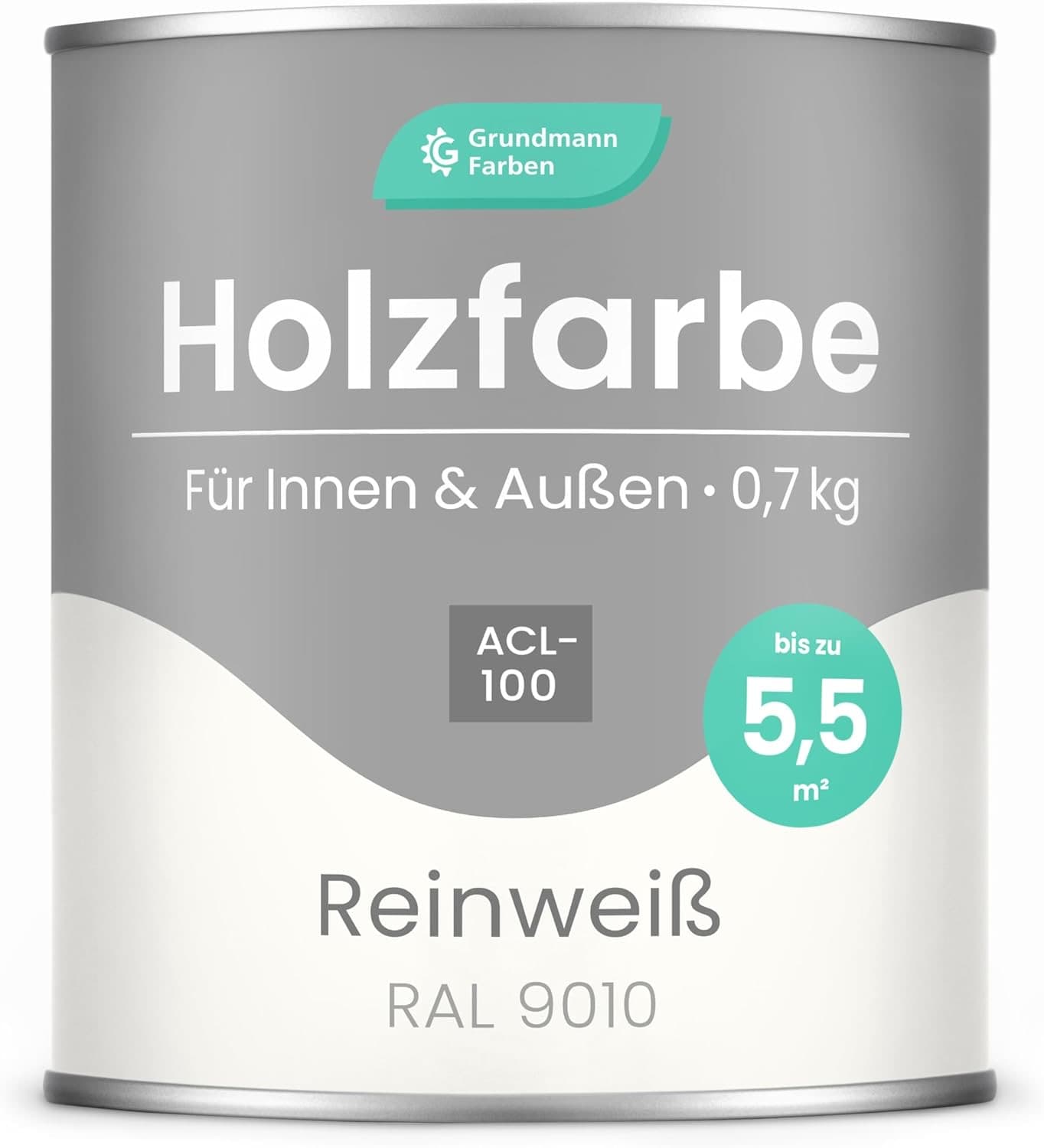 Grundmann Holzfarbe ACL 100 RAL 9010