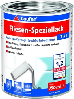 Baufan Baufan Fliesen-Speziallack 3-in-1 750 ml