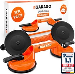 Gakago Gakago Saugheber 2er-Pack Max. 120 kg