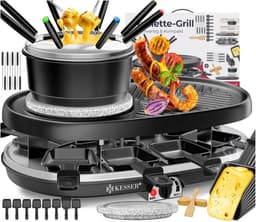 KESSER KESSER 3in1 Raclette Stein Fondue 1500 W