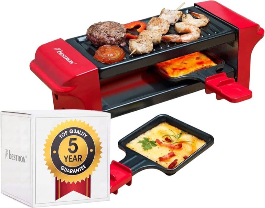 Testsieger Bestron AGR102 Mini-Raclette