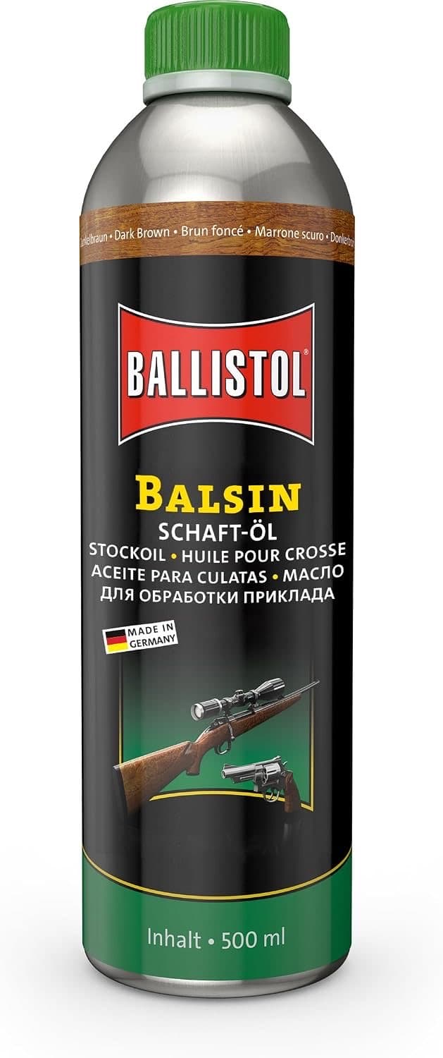 BALLISTOL Balsin Schaftöl dunkelbraun 500 ml