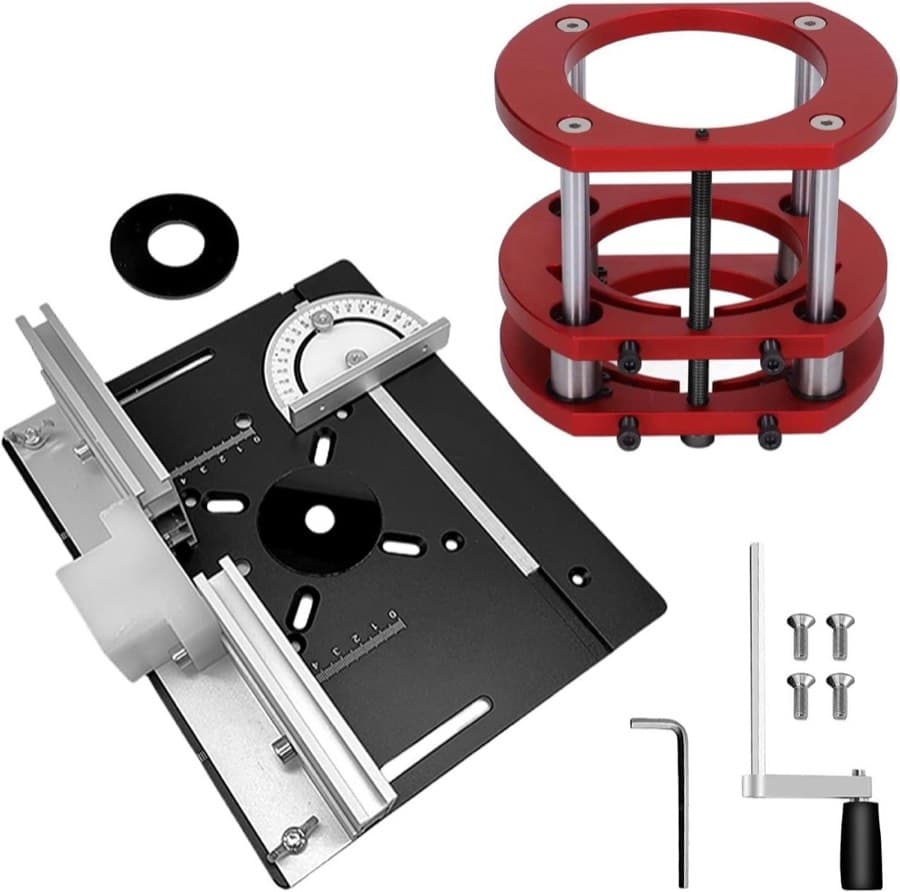 XMSZQU Einlegeplatte mit Lift 51 mm (Ø 64–66 mm)