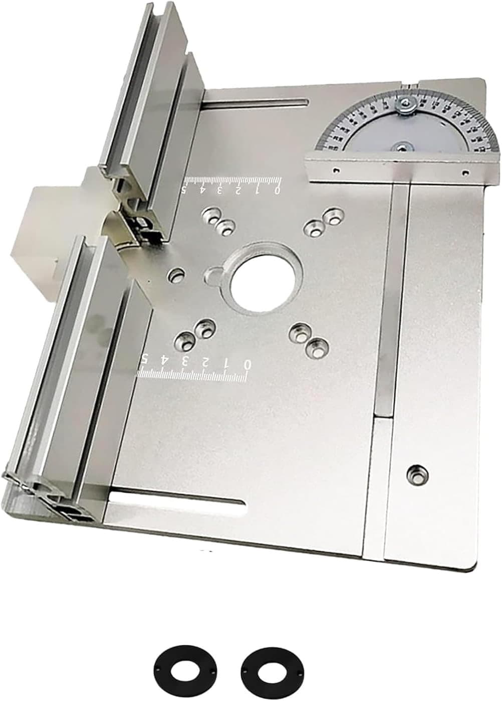 ZUSKYZU Einlegeplatte Set 240×200 mm mit Anschlag