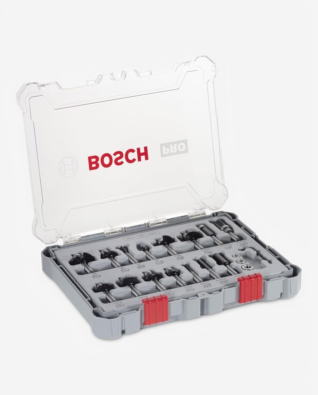 Bosch PRO Fräser-Set 15-tlg. 8 mm