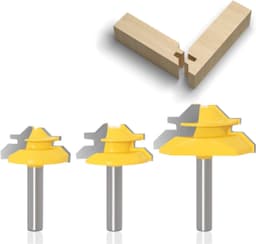 APlus APlus 3-tlg. Lock-Miter-Set 8 mm