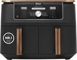 Heißluftfritteuse XXL – Testsieger Ninja Foodi MAX Dual Zone 9,5 L