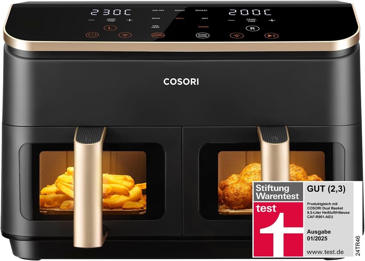 Cosori Dual Airfryer 8,5 L