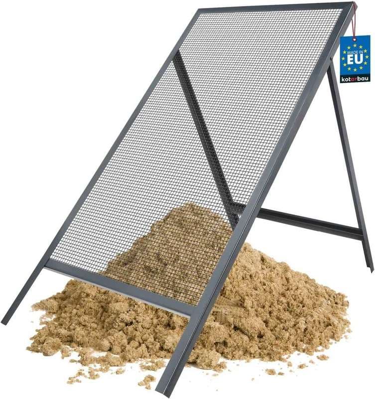 KOTARBAU Durchwurfsieb 60 × 120 cm (8 × 8 mm)