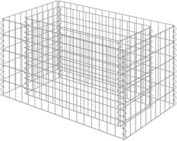 vidaXL Gabionen-Hochbeet 90 × 50 × 50 cm