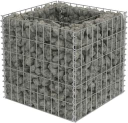 vidaXL Gabionen-Hochbeet 50 × 50 × 50 cm