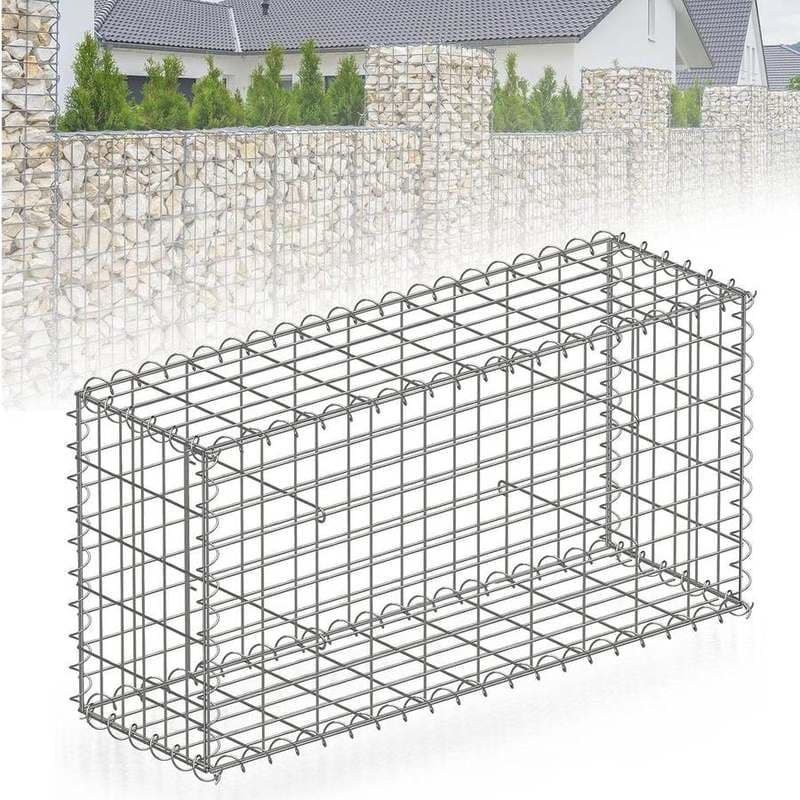 Floordirekt Gabionen-Steinkorb 100 × 50 × 30 cm