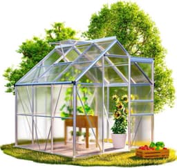 Gardebruk Gewächshaus Aluminium 3,6 m²