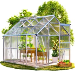 GARDEBRUK Alu-Gewächshaus 4,8 m²