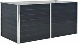 vidaXL Metall-Hochbeet 160 × 80 × 77 cm
