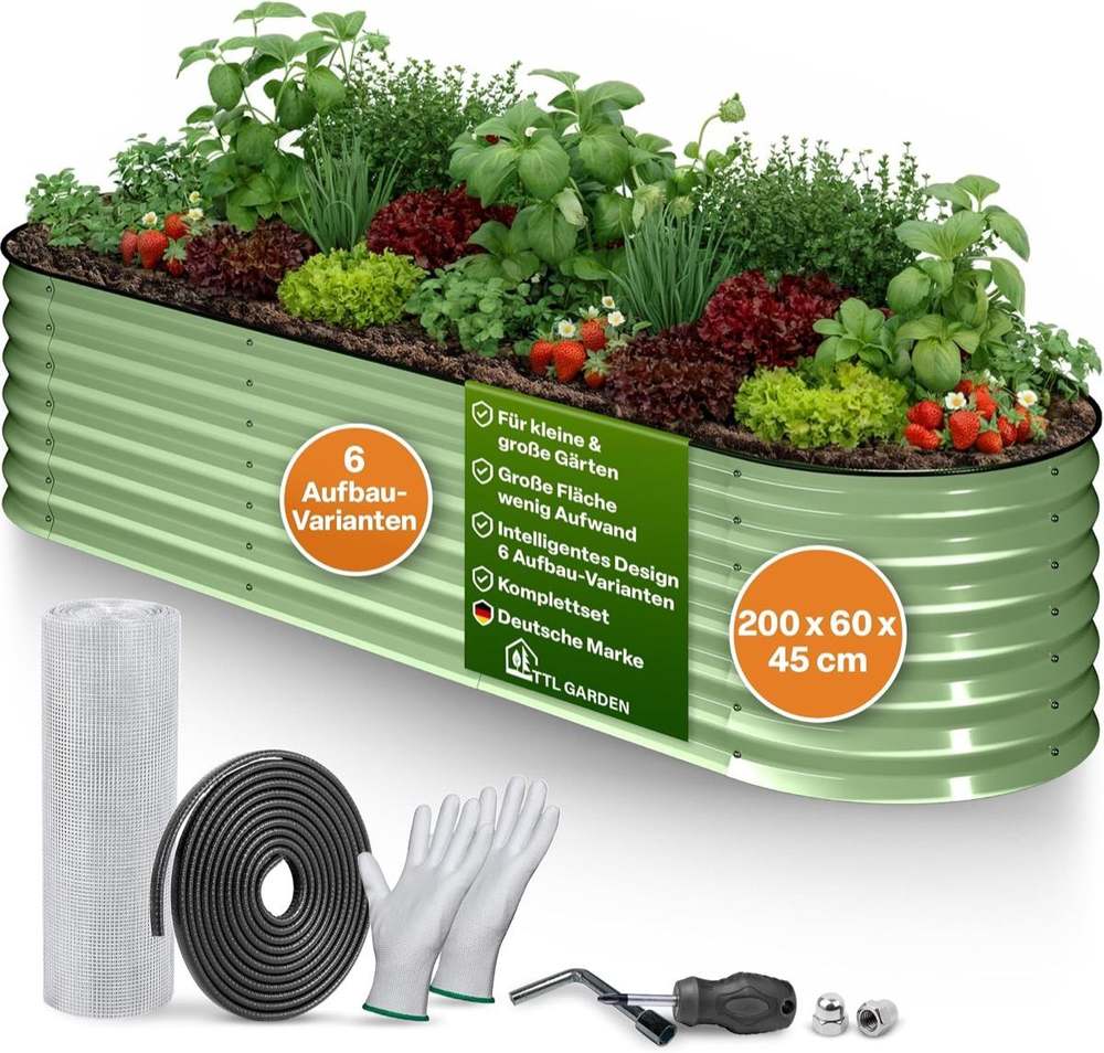 TTL GARDEN Fusion 6-in-1 200 × 60 × 45 cm