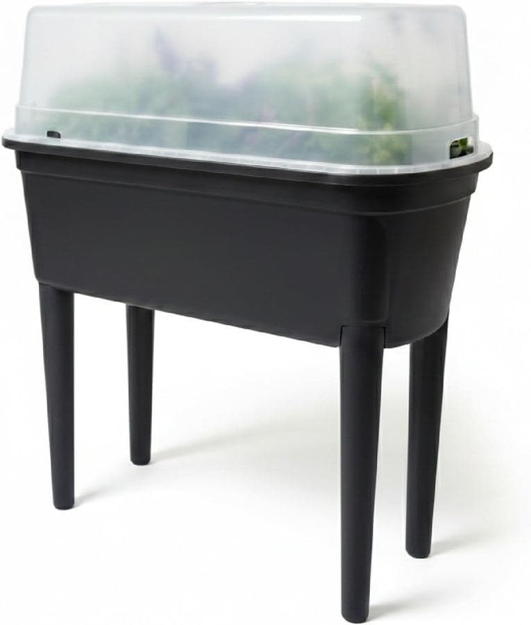 Prosperplast Bloomo Hochbeet 47 L mit Deckel