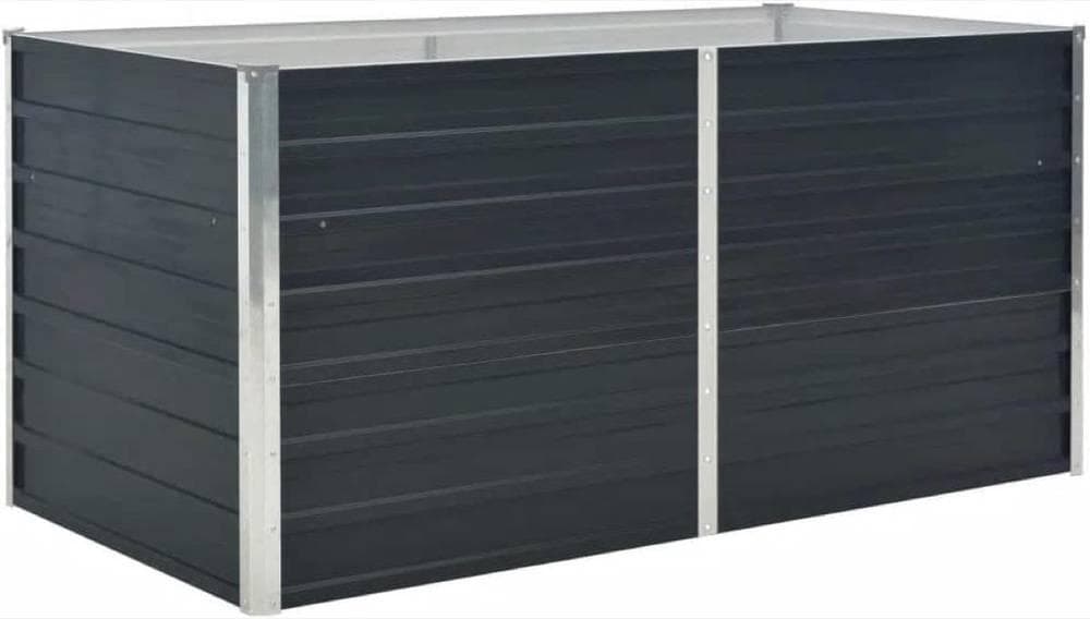 vidaXL Metall-Hochbeet 160 × 80 × 77 cm