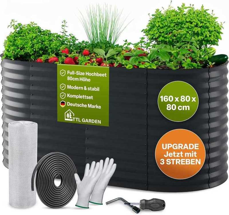 TTL GARDEN Elegance M 160 × 80 × 80 cm