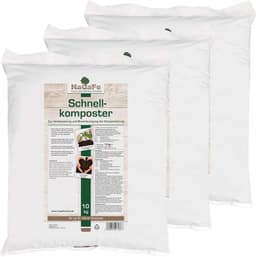 HaGaFe Biologischer Schnellkompostbeschleuniger 30 kg (3 × 10 kg)