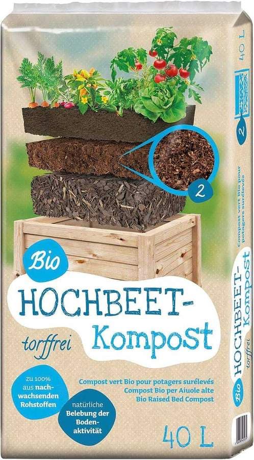 Floragard Bio Hochbeet-Kompost 40 L