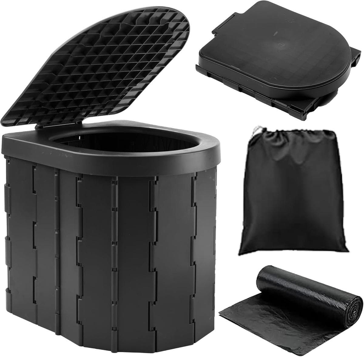 KINSPORY faltbare Campingtoilette