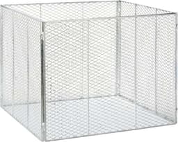 Brista Metallkomposter 800 L (100 × 100 × 80 cm)