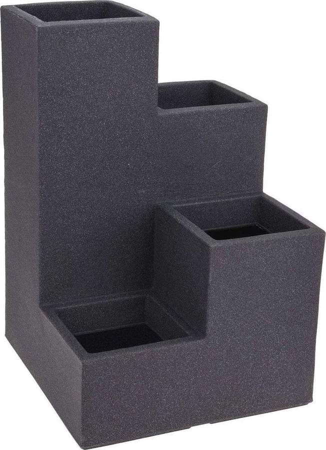 Spetebo 4er-Set Blumentreppen XXL 40 × 40 × 60 cm