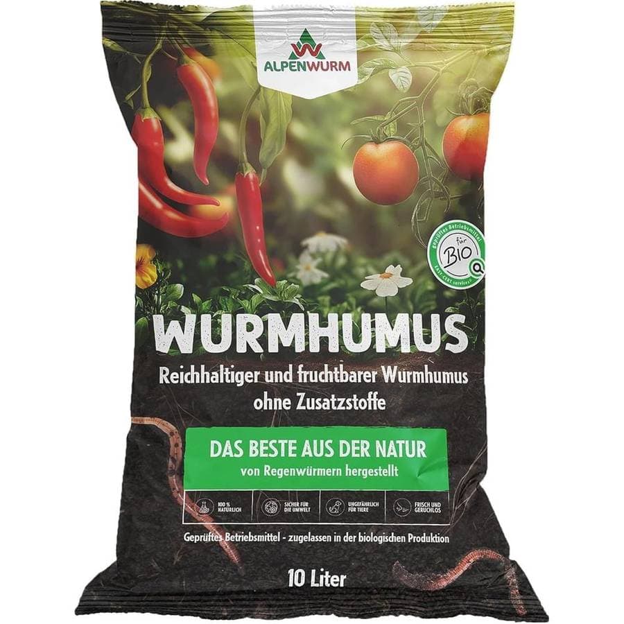 Alpenwurm Wurmhumus 10 L