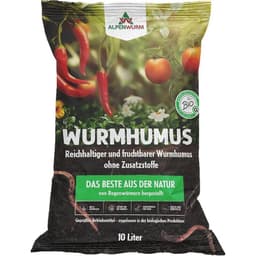 Wurmhumus - Premium-Dünger