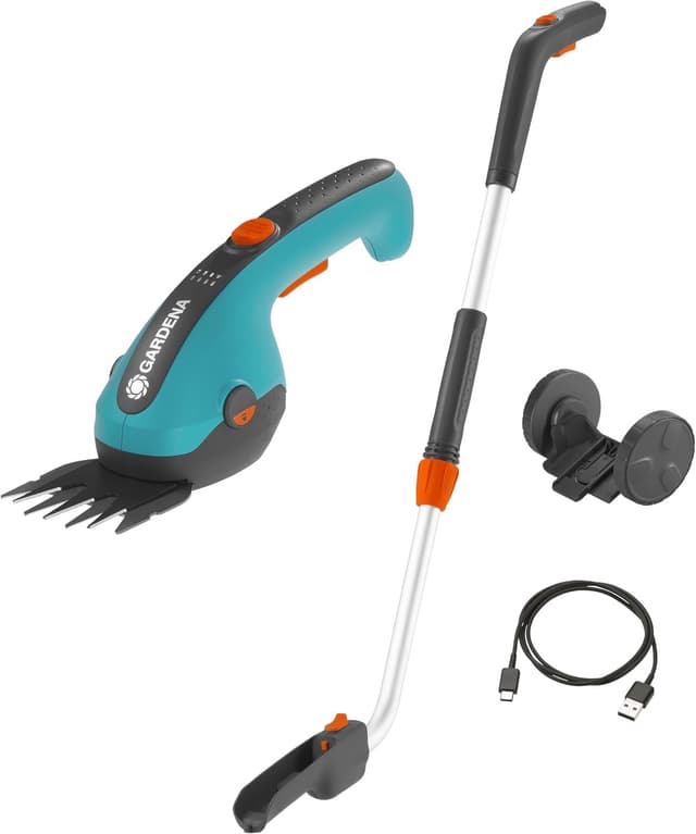 Gardena ClassicCut Li Set mit Teleskopstiel (9886-20)