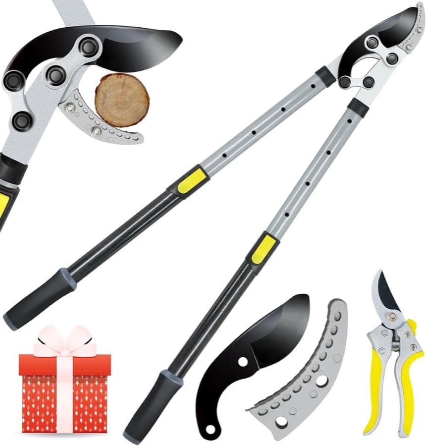 Jardineer Teleskop Amboss-Astschere (Set, ca. 5 cm)