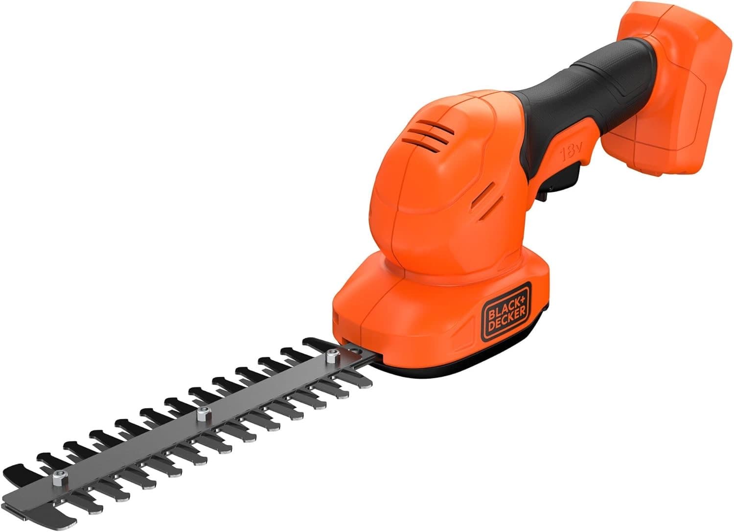 BLACK+DECKER BCSS18B Gras- und Strauchschere (ohne Akku)