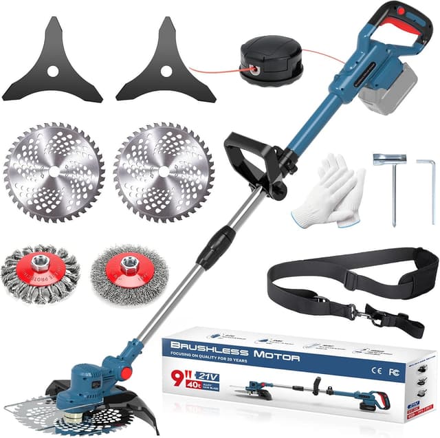 Fiutazge HY-08 Akku-Rasentrimmer (3-in-1 Solo, Makita-18V-kompatibel)
