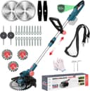 Qiyasjew HY-15 Akku-Rasentrimmer (4-in-1 Solo, Makita-18V-kompatibel)