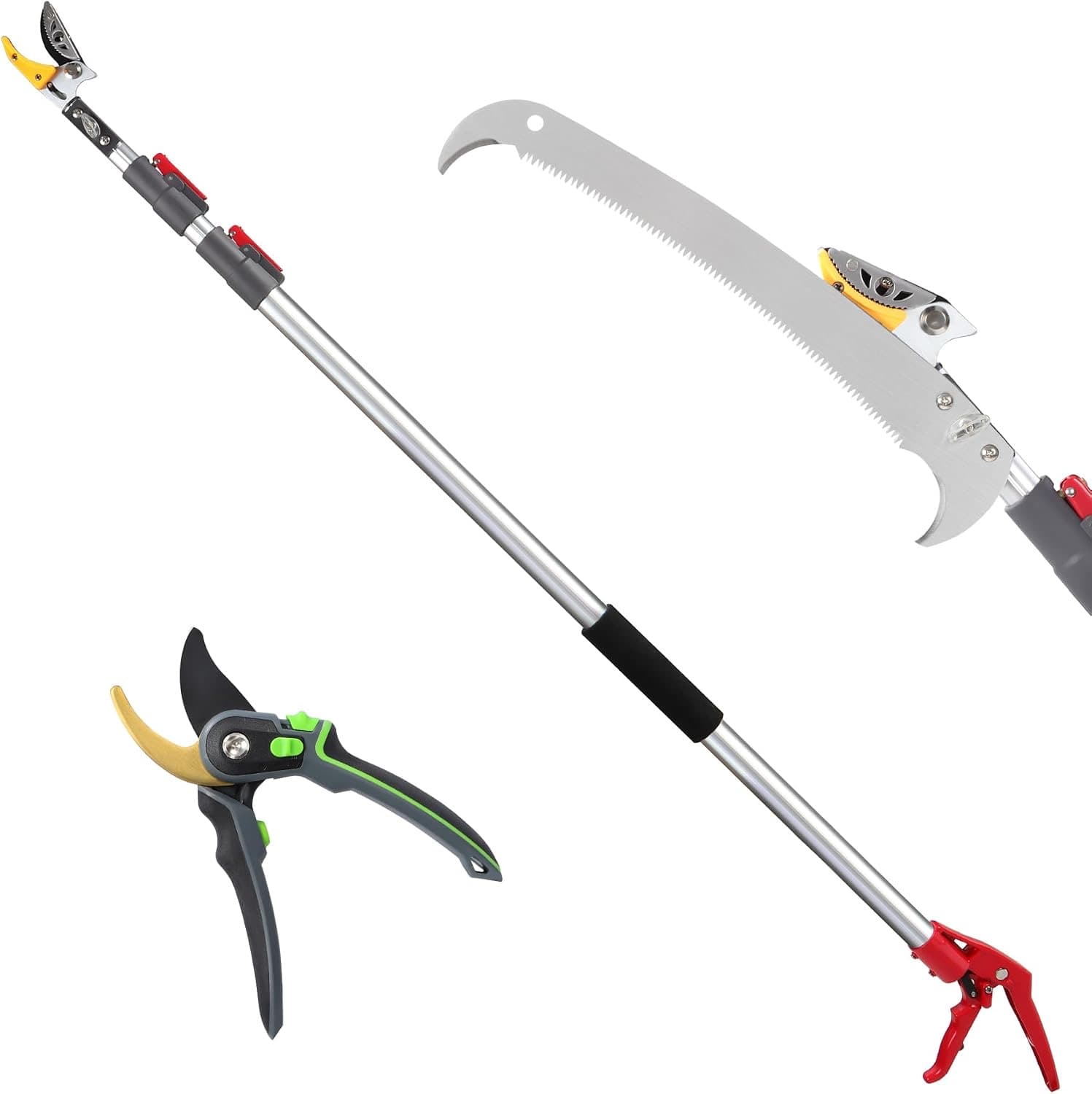 campMax Teleskop-Astschere 1,4–3,05 m