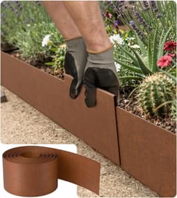HFHOME HFHOME Cortenstahl 10 m 0,6 mm